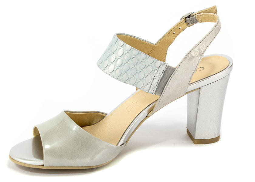 Sandały Caprice 9-28304-20 207 Lt Grey Multi