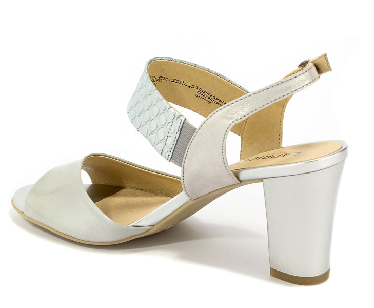 Sandały Caprice 9-28304-20 207 Lt Grey Multi
