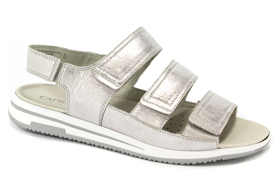 Sandały Caprice 9-28609-20 920 Silver Metal