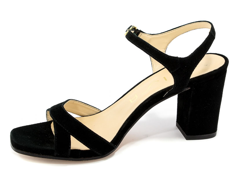 Sandały Unisa Margot Ks Black Ksde Ss