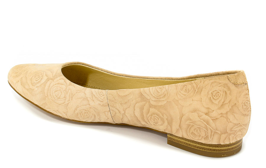 Baleriny Caprice 9-22107-20 412 Beige Roses