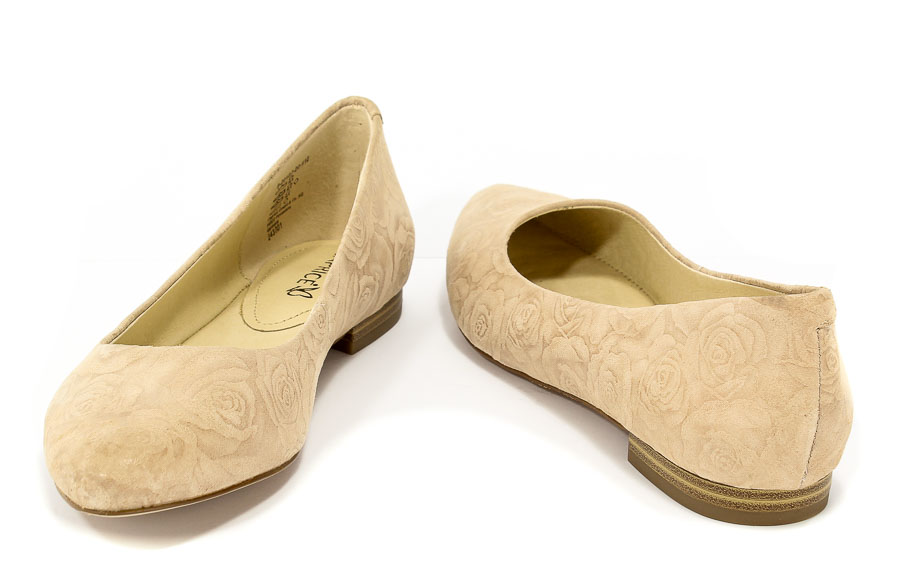 Baleriny Caprice 9-22107-20 412 Beige Roses