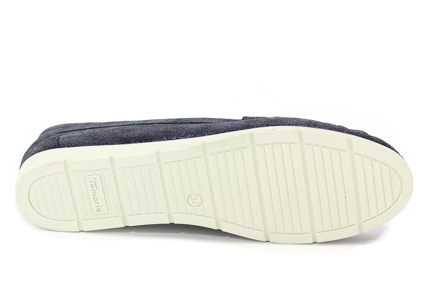 Mokasyny Tamaris 1-24604-20 824 Navy Metallic