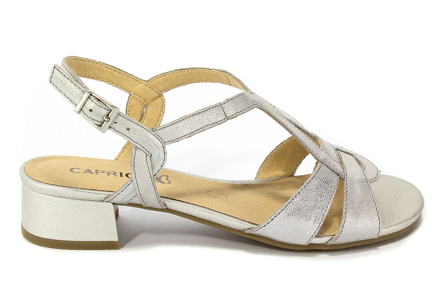 Sandały Caprice 9-28201-20 920 Silver Metal