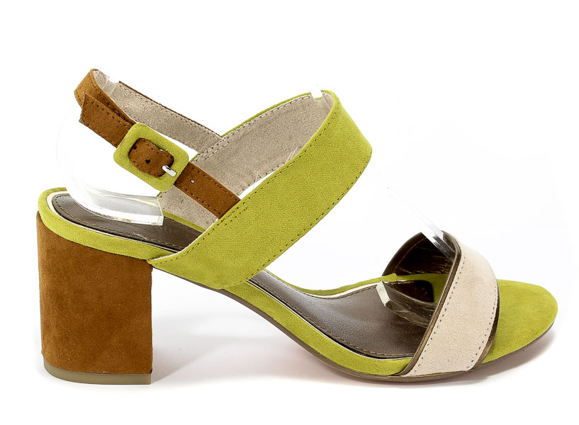 Sandały Marco Tozzi 2-28308-20 764 Lime Comb