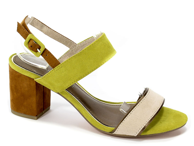 Sandały Marco Tozzi 2-28308-20 764 Lime Comb