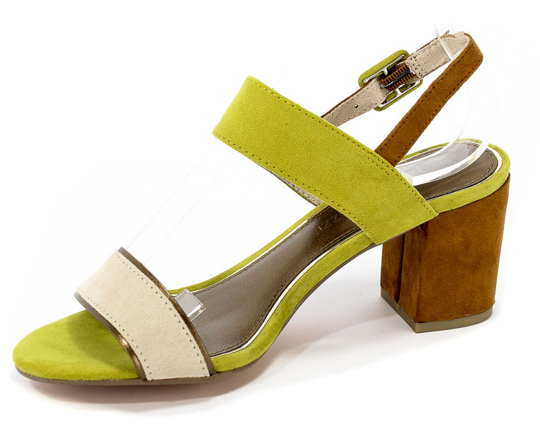 Sandały Marco Tozzi 2-28308-20 764 Lime Comb