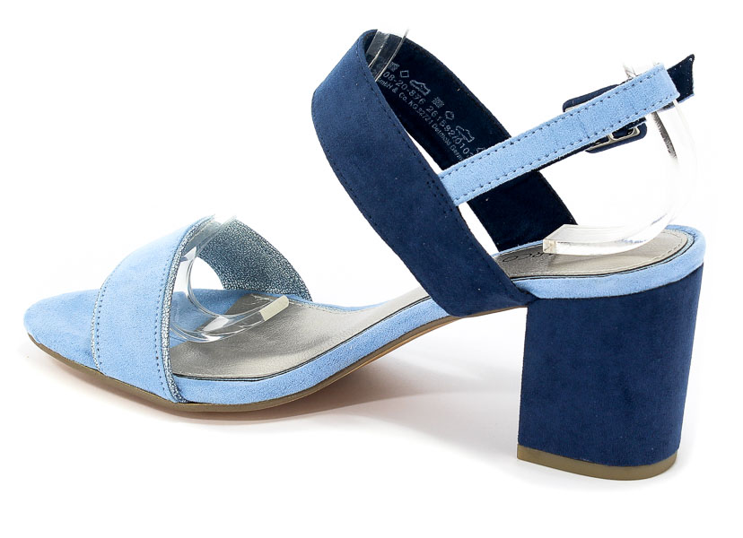 Sandały Marco Tozzi 2-28308-20 876 Lt.Blue Comb