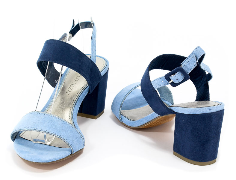 Sandały Marco Tozzi 2-28308-20 876 Lt.Blue Comb