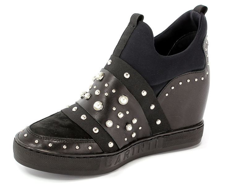 Sneakersy Carinii B4465-E50-360-000-B88 Czarny