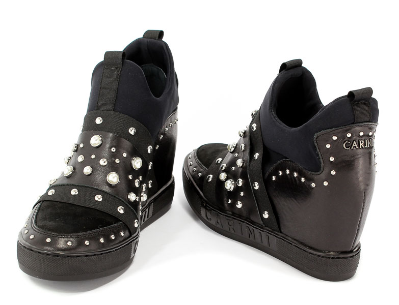 Sneakersy Carinii B4465-E50-360-000-B88 Czarny