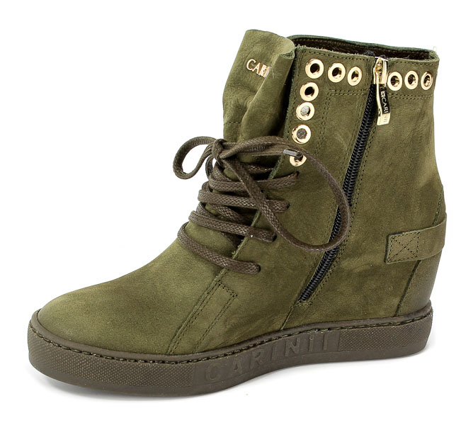 Sneakersy Carinii B4359-I43-000-000-B88 Zielony