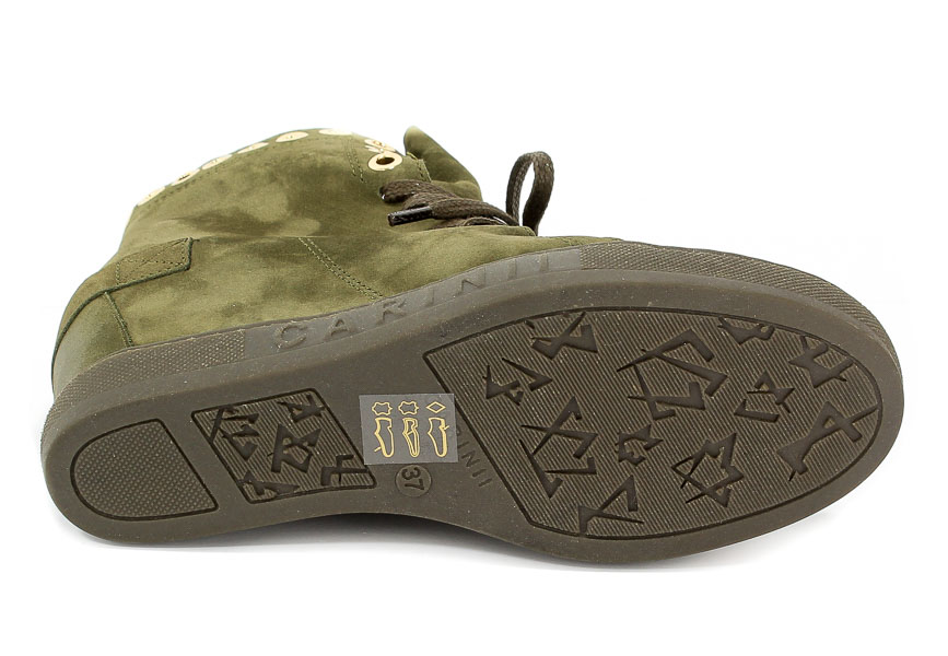 Sneakersy Carinii B4359-I43-000-000-B88 Zielony