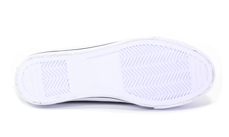 Półbuty American LH-18-DSLN-JEANS-3/4 Lt.Jeans-3/White
