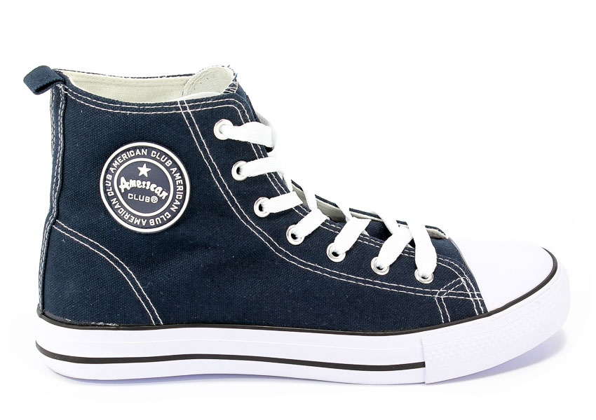 Trzewiki American LH-18 9120-02 Dk.Navy-02/White