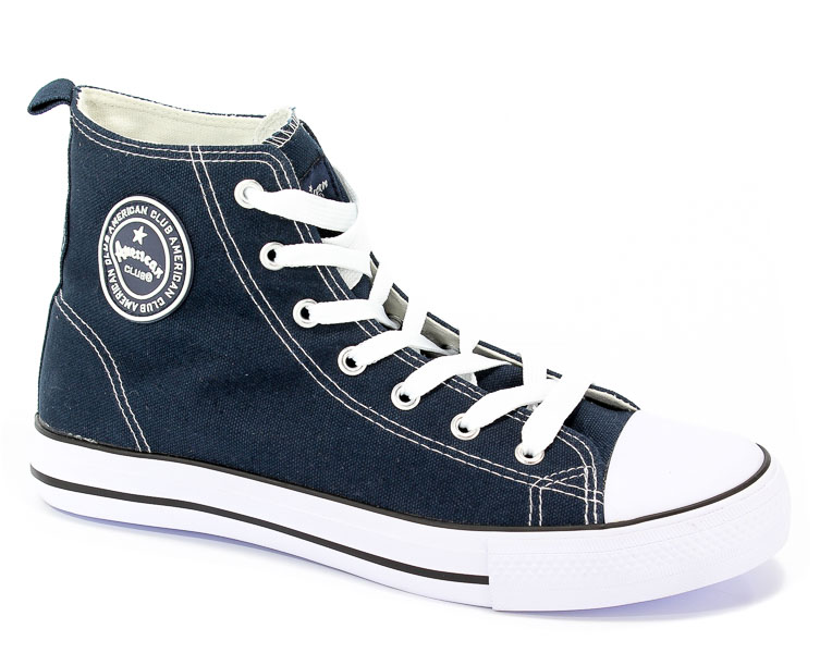 Trzewiki American LH-18 9120-02 Dk.Navy-02/White