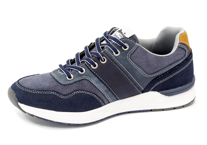 Półbuty American 703041 Navy