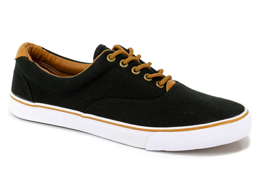 Półbuty American LH-18-65 Black-01/White