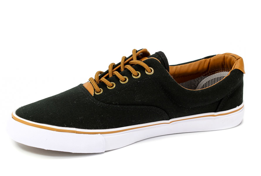 Półbuty American LH-18-65 Black-01/White