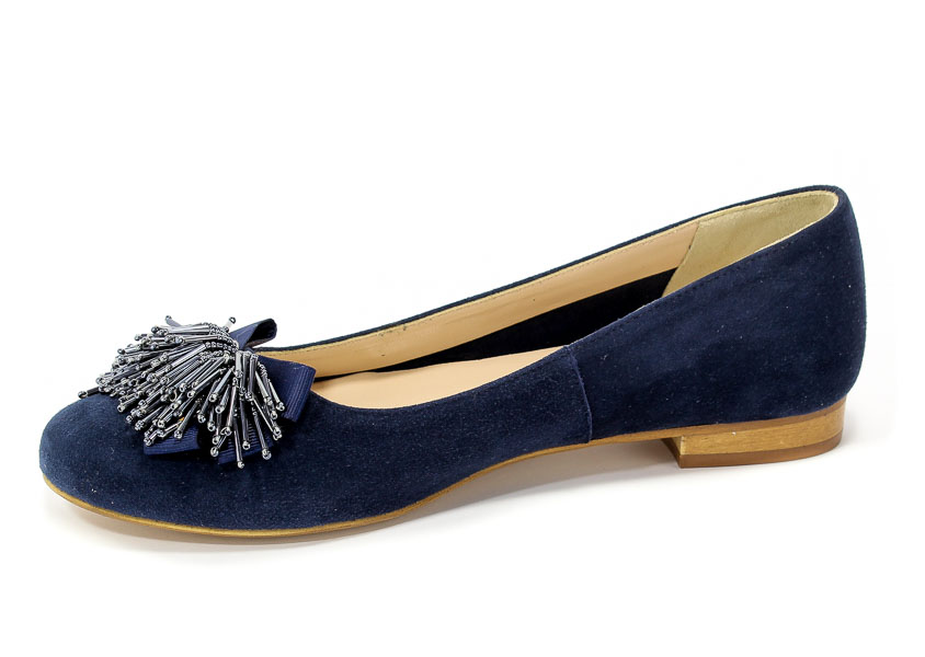 Baleriny Alexio Giorgio 100 Paris Navy