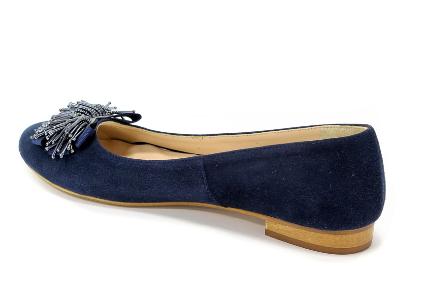 Baleriny Alexio Giorgio 100 Paris Navy