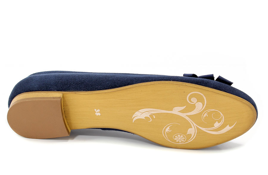 Baleriny Alexio Giorgio 100 Paris Navy