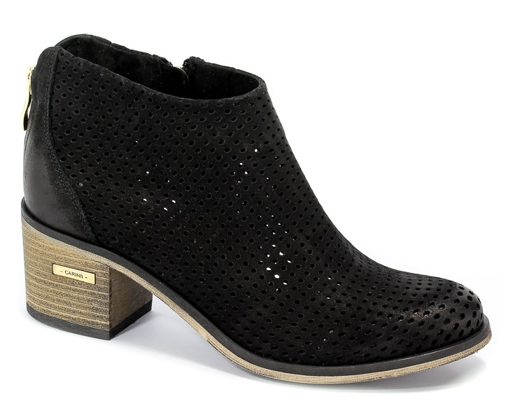 Botki Letnie Carinii B3016-MN-J51 Czarny