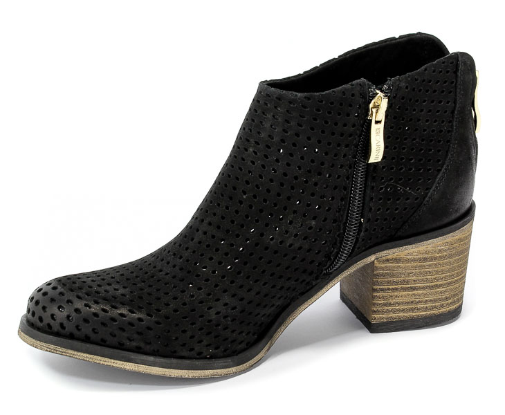 Botki Letnie Carinii B3016-MN-J51 Czarny
