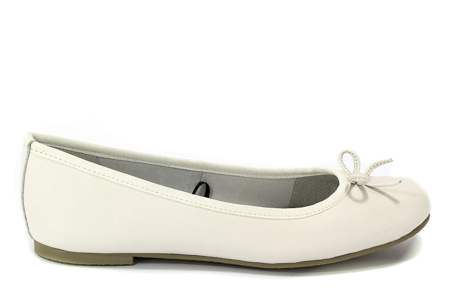 Baleriny Marco Tozzi 2-22117-20 100 White