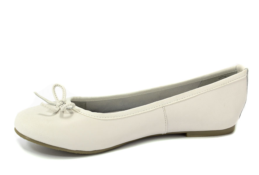 Baleriny Marco Tozzi 2-22117-20 100 White