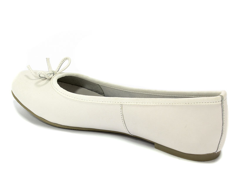 Baleriny Marco Tozzi 2-22117-20 100 White