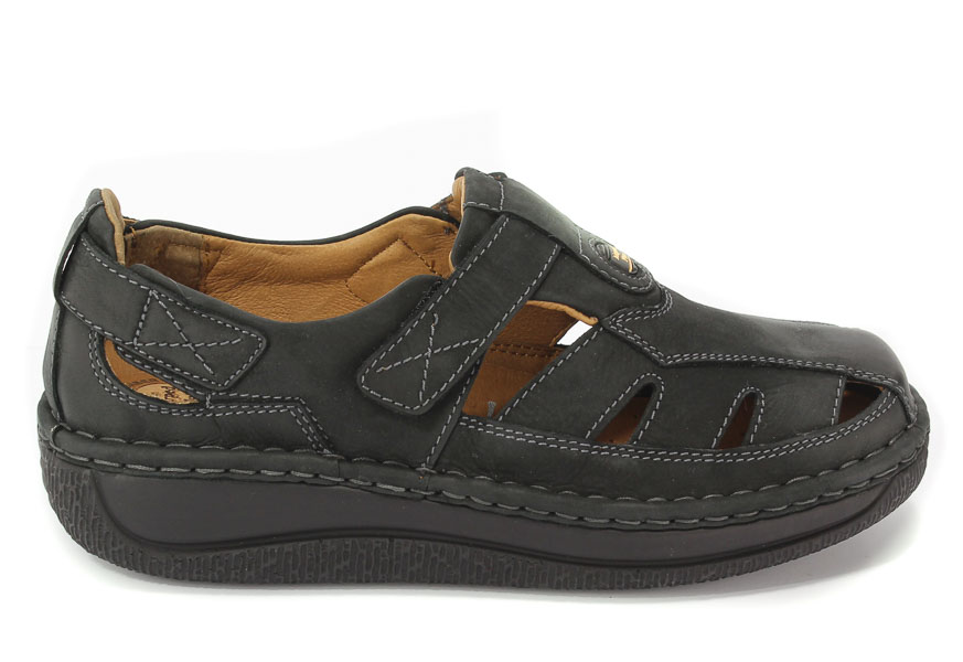 Sandały Josef Seibel 44452 81 100 Greyson Schwarz
