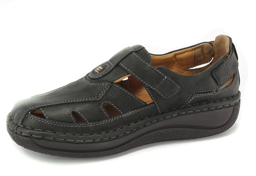 Sandały Josef Seibel 44452 81 100 Greyson Schwarz