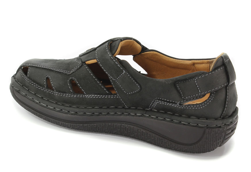 Sandały Josef Seibel 44452 81 100 Greyson Schwarz