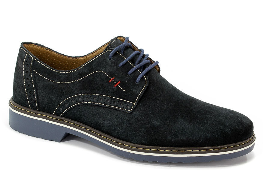 Półbuty Rieker 16501-14 Blue