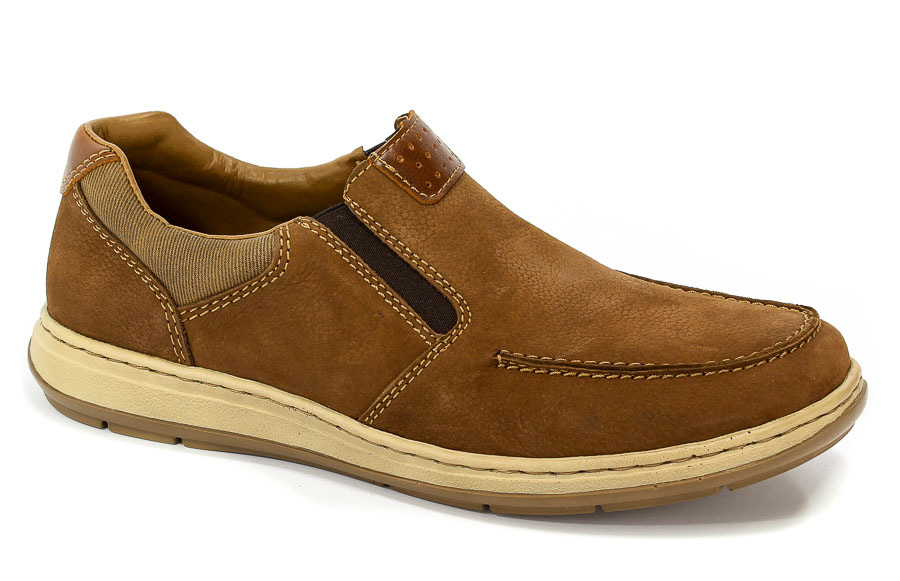 Półbuty Rieker 17360-21 Brown