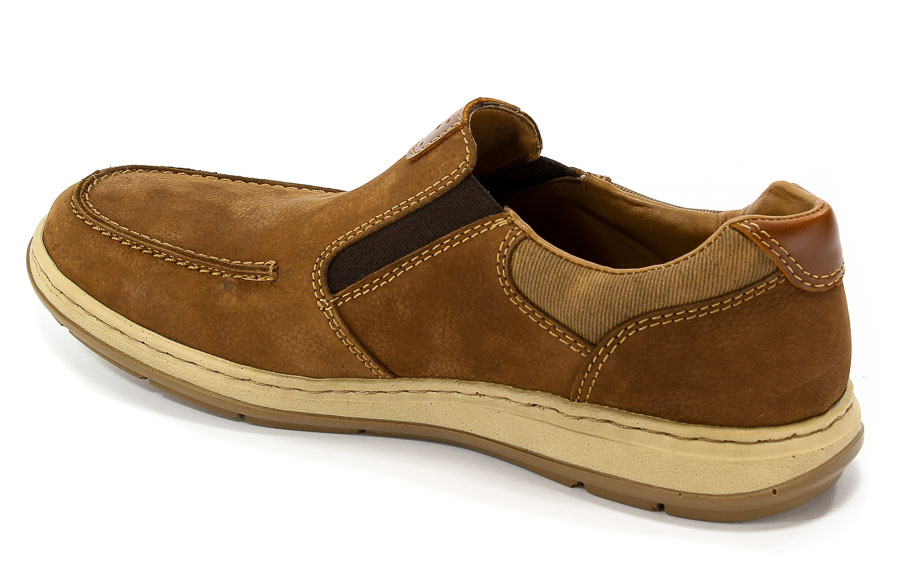Półbuty Rieker 17360-21 Brown