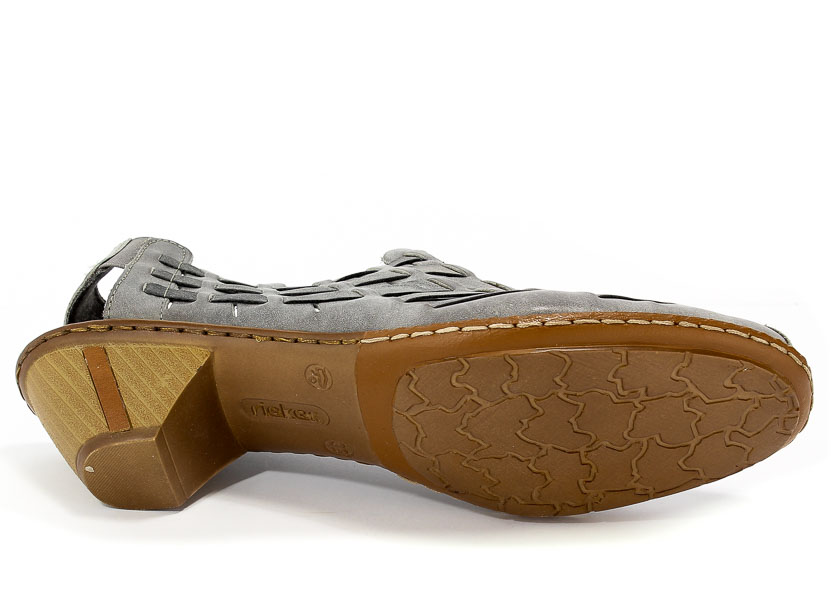 Sandały Rieker 46778-40 Grey