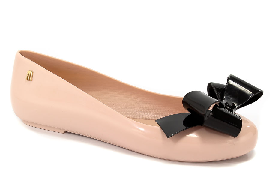 Baleriny Melissa 31954 51647 Pink/Black