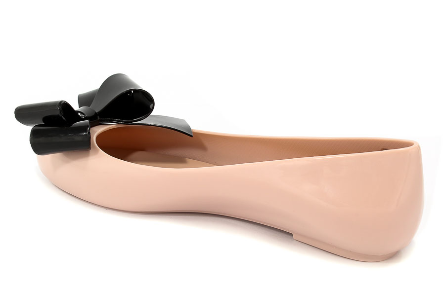 Baleriny Melissa 31954 51647 Pink/Black