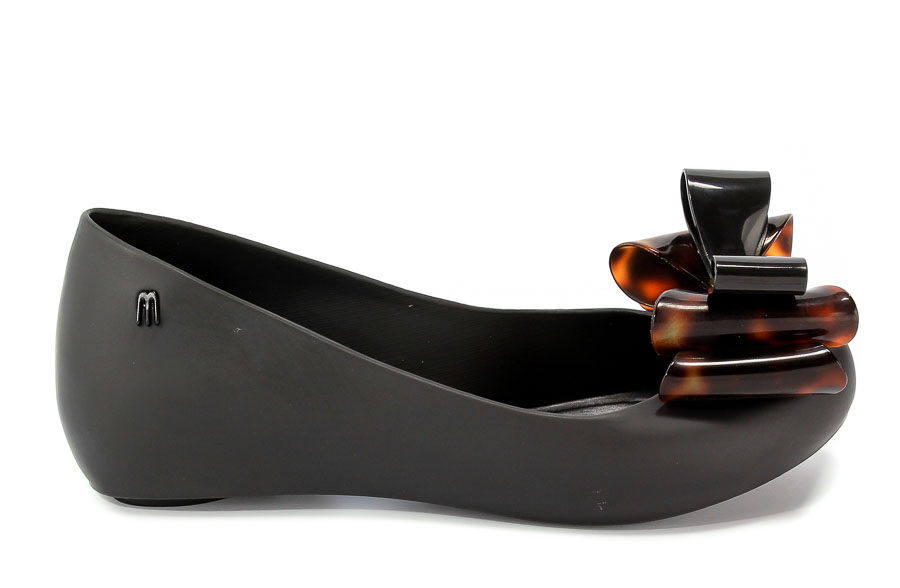 Baleriny Melissa 31890 52812 Black/Tortoise