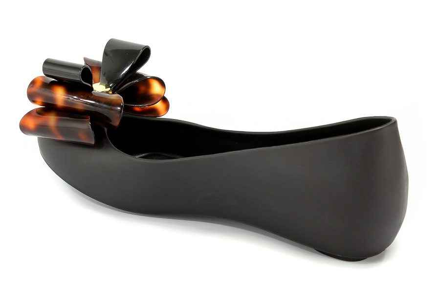 Baleriny Melissa 31890 52812 Black/Tortoise