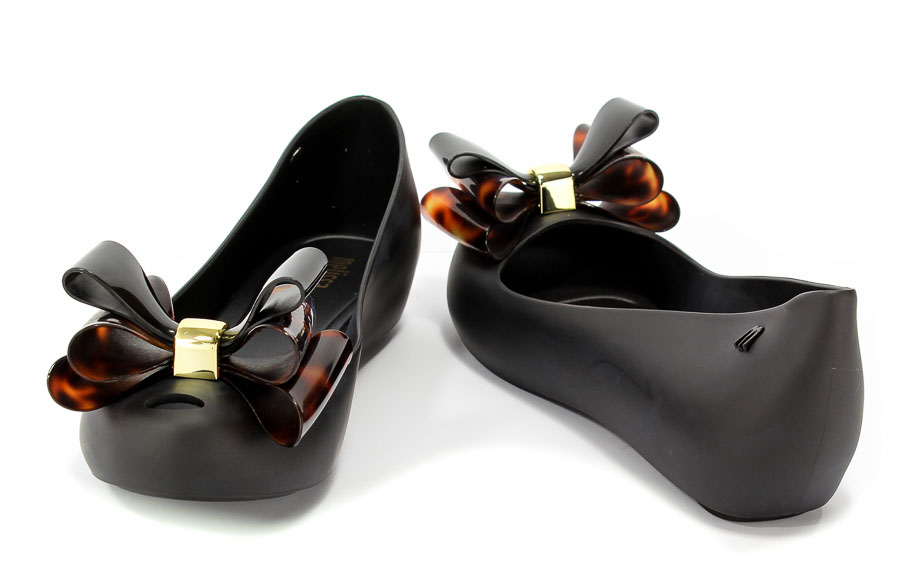Baleriny Melissa 31890 52812 Black/Tortoise