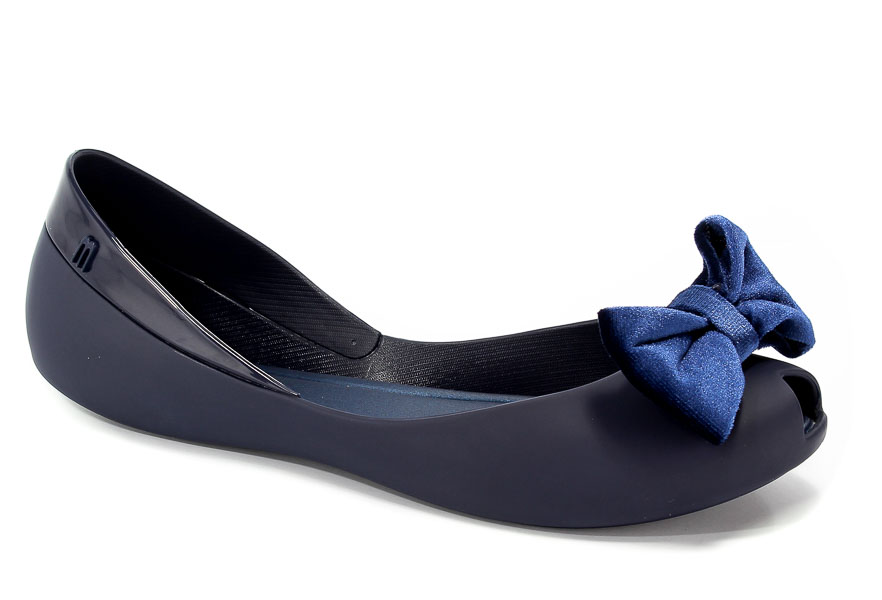 Baleriny Letnie Melissa 31980 01682 Navy Blue
