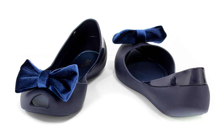 Baleriny Letnie Melissa 31980 01682 Navy Blue