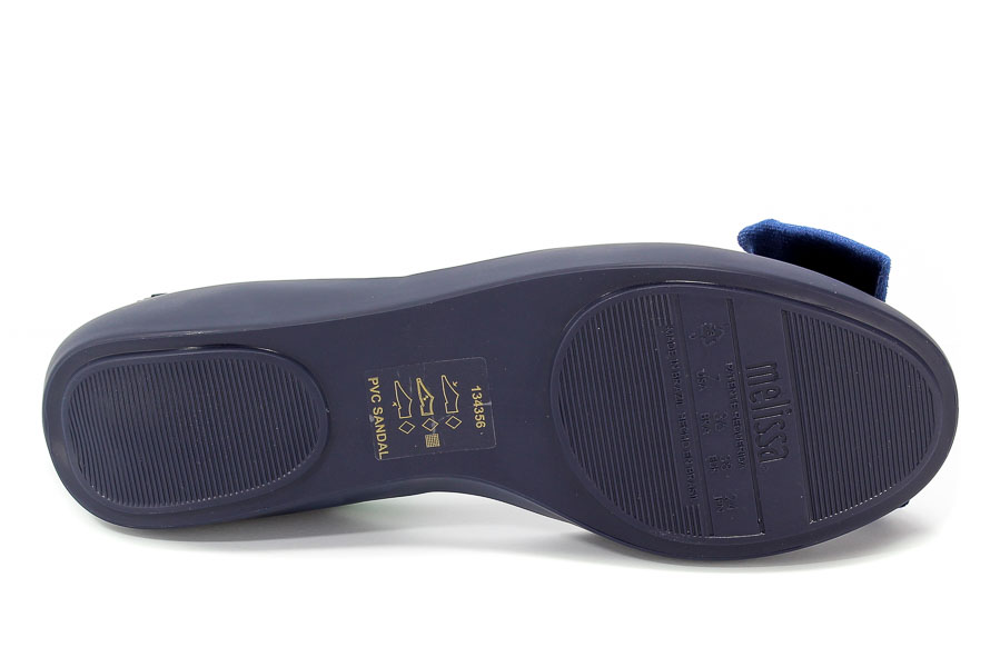 Baleriny Letnie Melissa 31980 01682 Navy Blue
