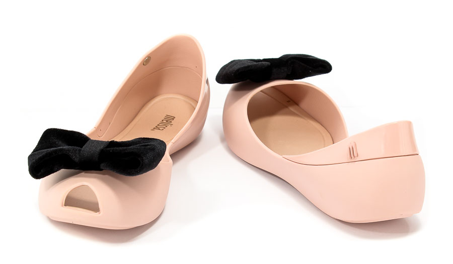 Baleriny Letnie Melissa 31980 51647 Pink/Black