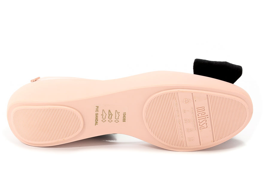 Baleriny Letnie Melissa 31980 51647 Pink/Black