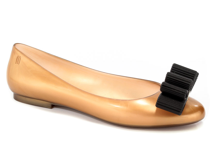 Baleriny Melissa 32269 51647 Pink/Black