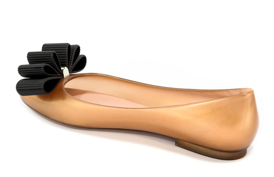Baleriny Melissa 32269 51647 Pink/Black